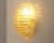 Vintage Italian Wall Light in Amber Murano Glass with Brass Structure, 1990s For Sale - Image 9 of 13