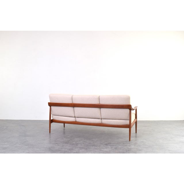 Wood Mid-Century Modern Teak Sofa by Walter Knoll for Knoll Antimott, 1960s For Sale - Image 7 of 16