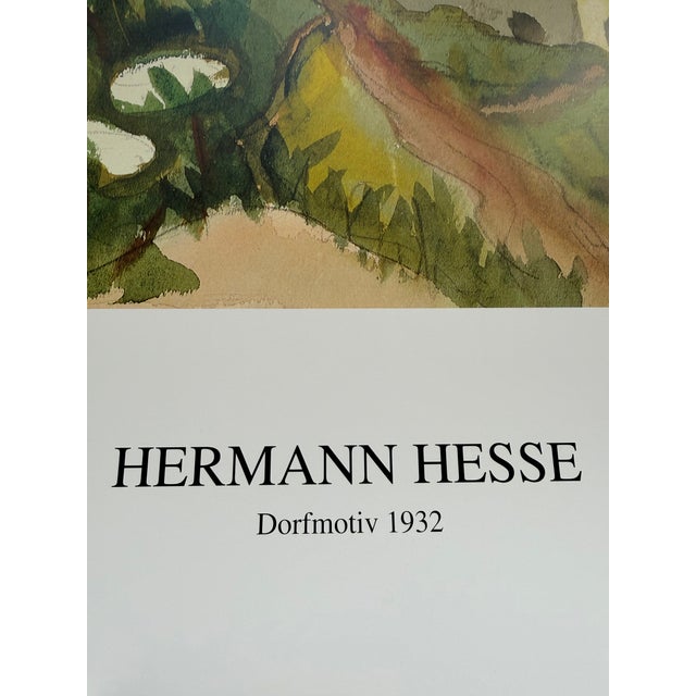 1990s Hermann Hesse, Dorfmotiv, Art Print For Sale - Image 5 of 7