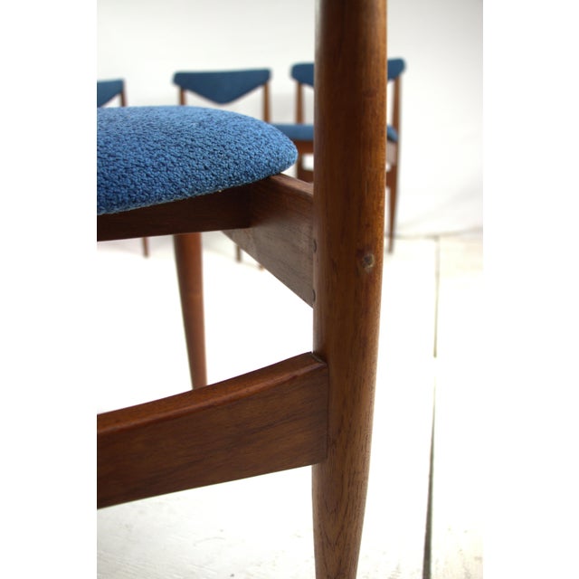 Mid Century Modern Teak Danish Dining Chairs For Sale - Image 12 of 12