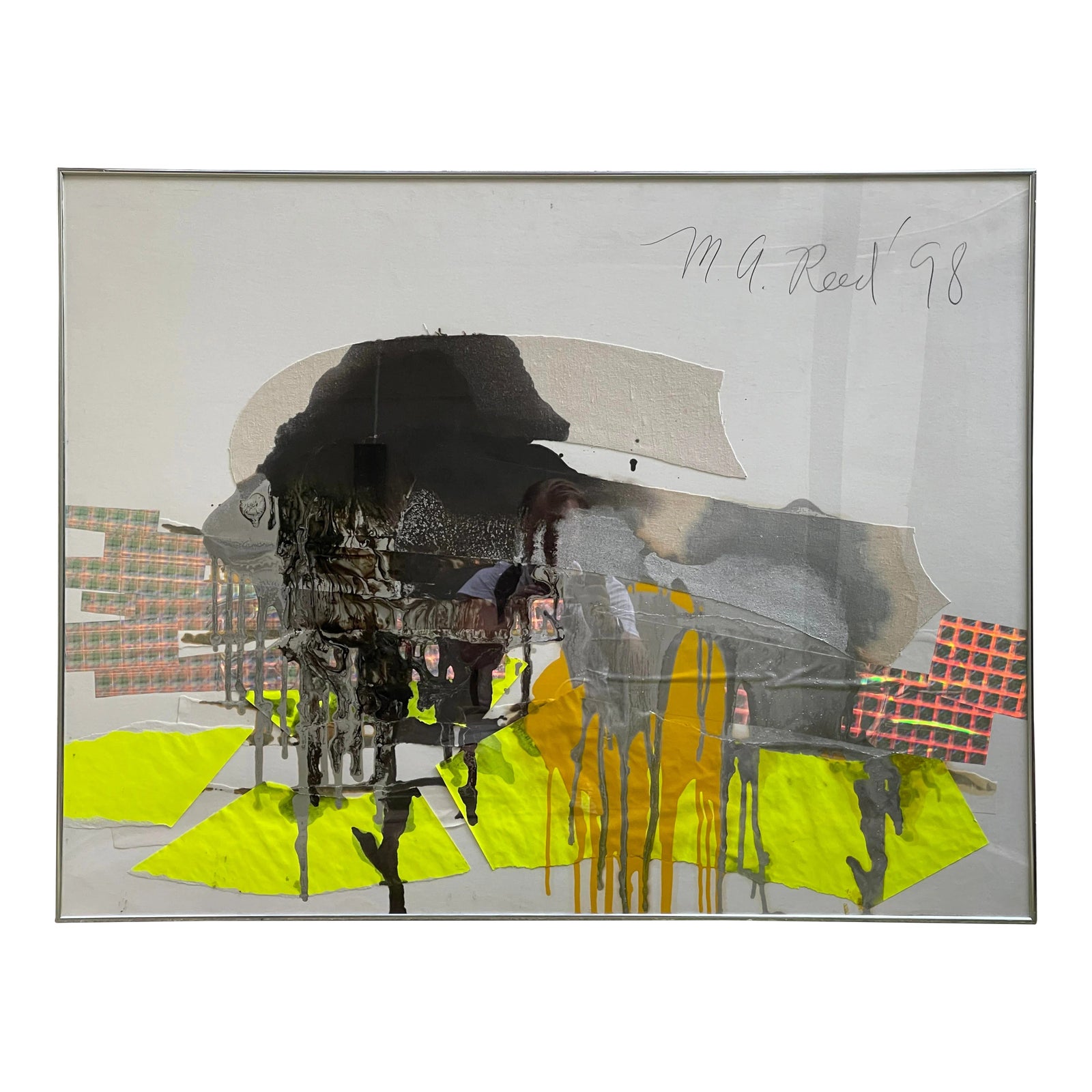 Large Scale Abstract Art by m.a. Reed | Chairish
