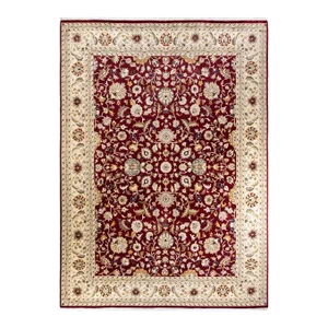 Mogul, One-of-a-Kind Hand-Knotted Area Rug in Red, 9' 2" x 12' 5"