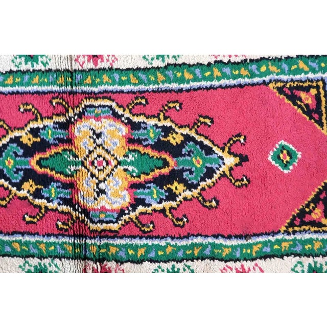 Pink 1960s Vintage French Savonnerie Rug For Sale - Image 8 of 13