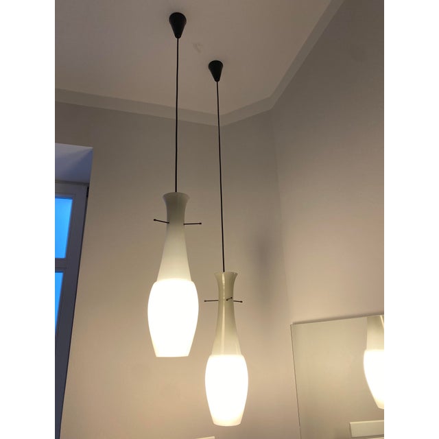 Ceiling Lights from Vistosi, Italy, 1960, Set of 2 For Sale - Image 9 of 18