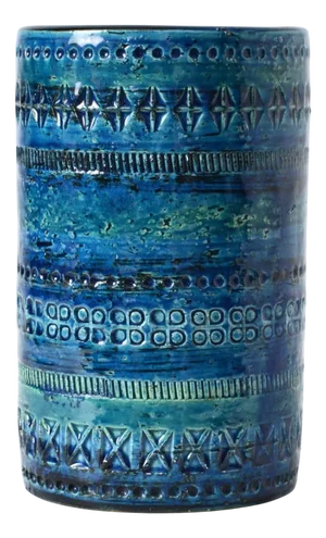 Rimini Blu Vase by Aldo Londi for Bitossi, 1960s