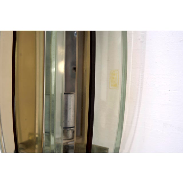 Thick Glass Sconces from Veca, Italy, 1960s, Set of 4 For Sale - Image 8 of 14
