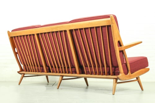 Vintage Sofa and Lounge Chairs, 1960s, Set of 3 Lounge Chairs