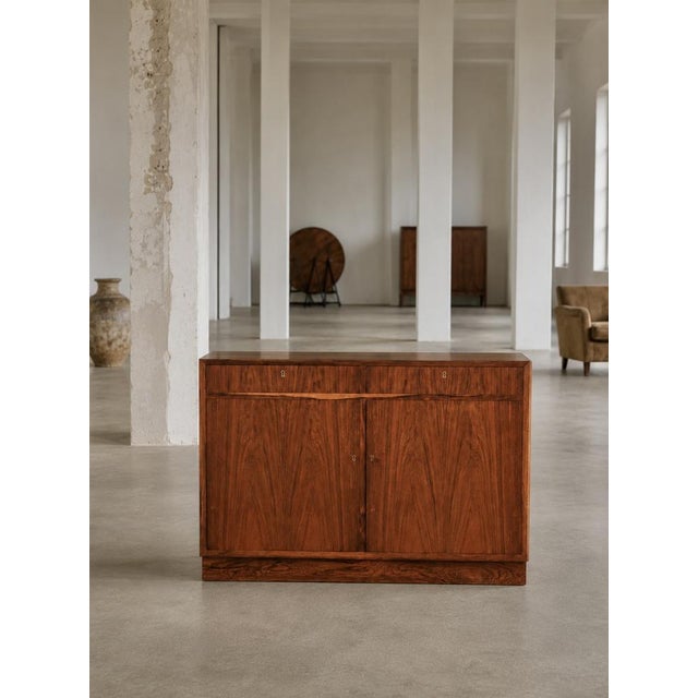 Mid-Century Modern Sideboard by O. Bank Larsen for Skjern Møbelfabrik, Denmark, 1970s For Sale - Image 3 of 13