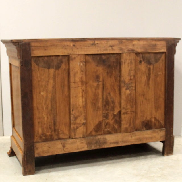 Wood Antique Louis Philippe Sideboard in Walnut, 1800s For Sale - Image 7 of 13