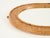 1970s French Riviera Style Arch Mirror in Bamboo and Woven Wicker, Italy, 1970s For Sale - Image 5 of 11