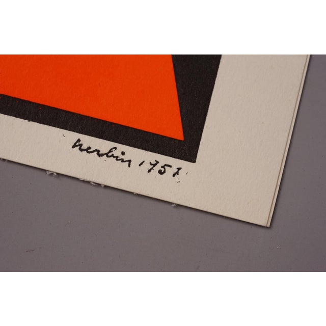 August Herbin (born in Quiévy near Cambrai in 1882, died in Paris in 1960) was a French painter and one of the most...