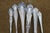 Antique Sterling Silver 925 Serving Utensils Forks Spoons Cake Servers - 12 pcs For Sale - Image 4 of 10