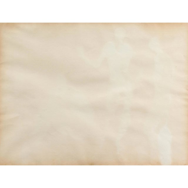 Paper 'Three Figures' by Kurt Craemer, 1954, Mid-Century German Expressionist, Düsseldorf, Venice Biennale For Sale - Image 7 of 7