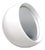 Culbuto Ceramic Mirror by Bernard Devaux, 1970s For Sale