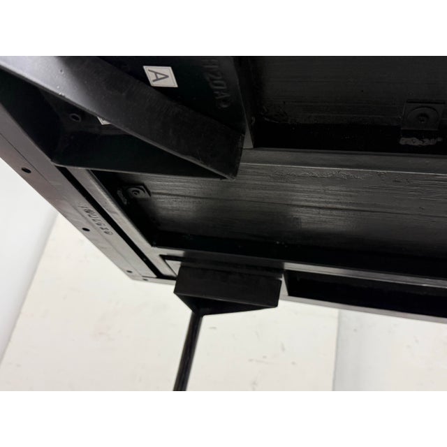 Black Society of Lifestyle Burnished Woodland Coﬀee Table For Sale - Image 8 of 12