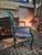 Jewel Toned Custom Upcycled Vintage Accent Chair – Hand-Painted Statement Piece For Sale - Image 6 of 6