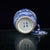 Chinese Blue & White Porcelain Landscape Covered Jar - 6" Tall For Sale In Los Angeles - Image 6 of 8