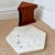 Harvey Probber 1960s Harvey Probber, Walnut and Terrazzo Hexagon Side Table For Sale - Image 4 of 12