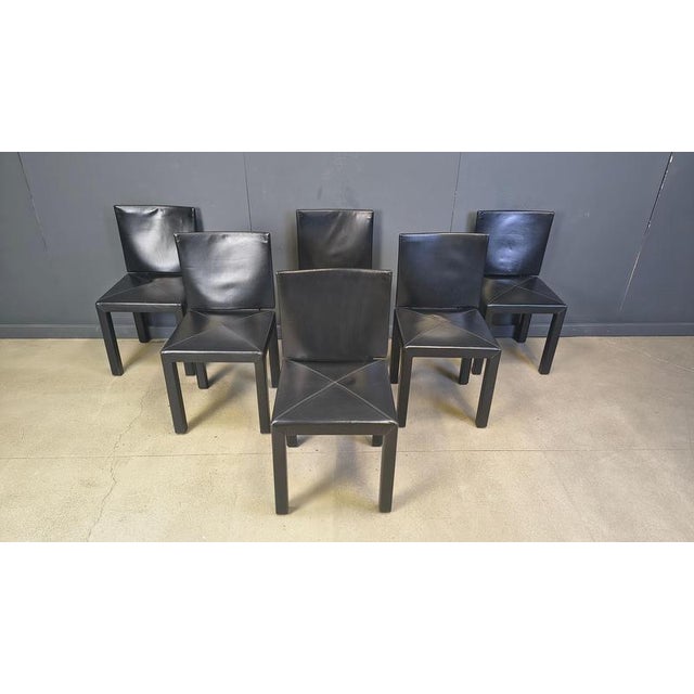 Arcadia Dining Chairs by Paolo Piva for B& B Italia, 1980s, Set of 6 For Sale - Image 15 of 16