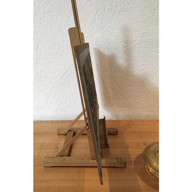 O. Ciaude, La place du marché, Oil on Canvas Board For Sale - Image 8 of 10