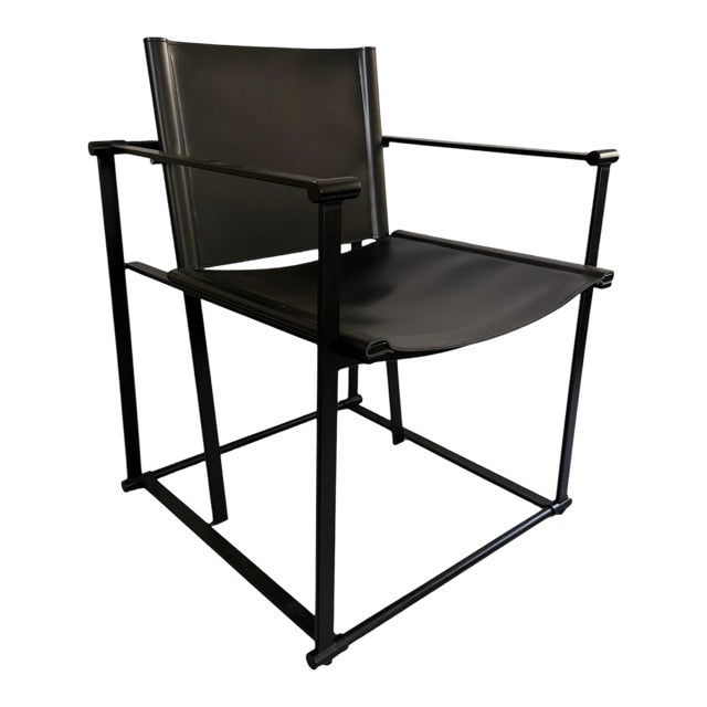 Postmodern Cube Chairs – In the Style of Radboud Van Beekum– Black Pu Leather. Priced Individually For Sale
