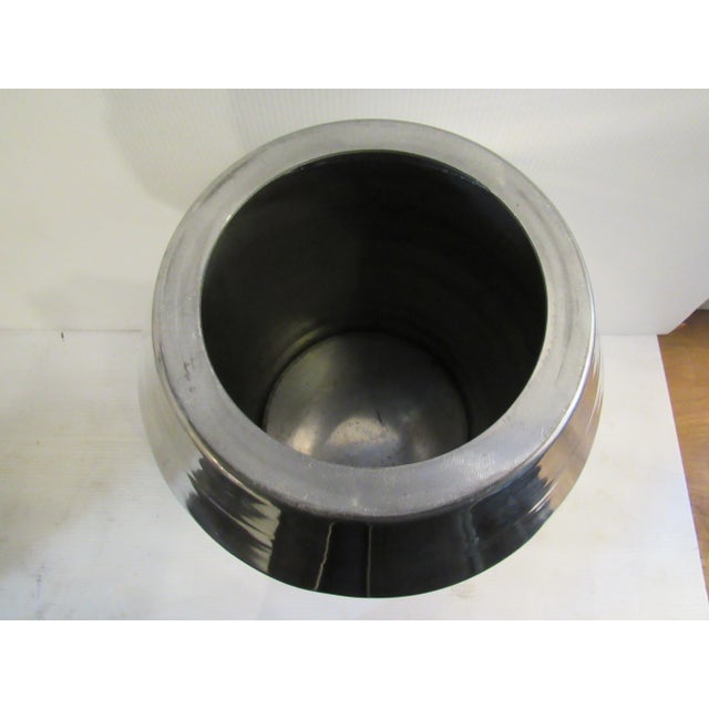 Industrial Metal Vase For Sale In New York - Image 6 of 8
