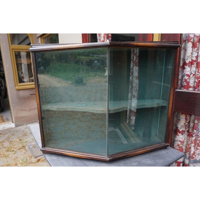 Vintage Art Deco Hanging Wall Display Cabinet, 1930s For Sale - Image 9 of 10
