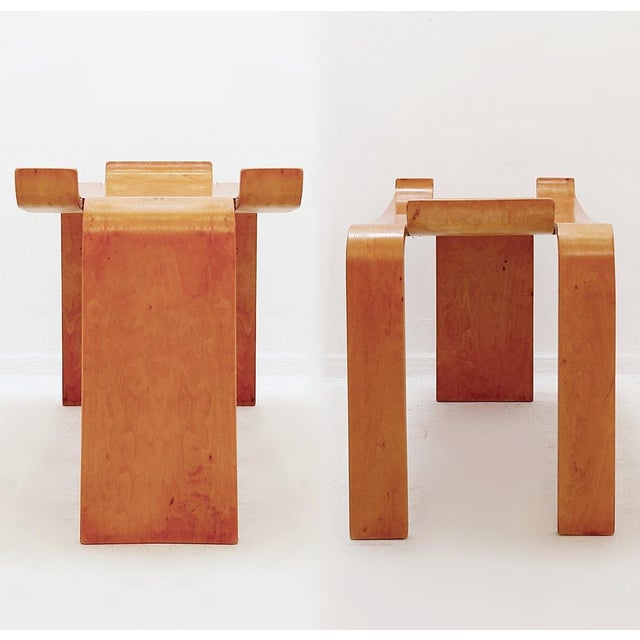 Museum Stools by Sven Kai-Larsen for Ströms Möbler, 1960s, Set of 2 For Sale - Image 10 of 16