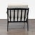 2010s Anthropologie Mid-Century Modern Style Lounge Chair With Cream Cushions For Sale - Image 5 of 6