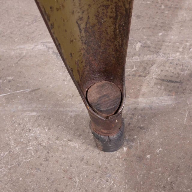 Metal Cross Back Dining Chair from Evertaut, 1930s For Sale - Image 7 of 9