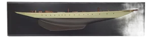 Fine Half Model of the Famous German Schooner Meteor III
