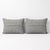 Turkish Oushak Lumbar Rug Pillow Cover 16'' X 24'' - Set of Two For Sale - Image 4 of 4