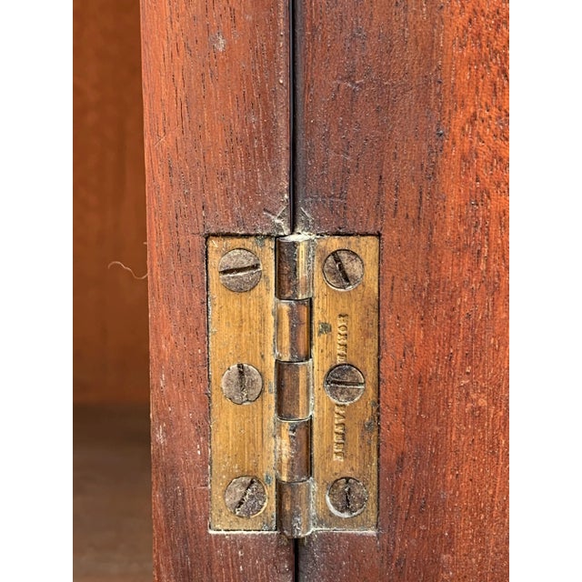 English English Nightstand or Bedside Table of Mahogany For Sale - Image 3 of 13