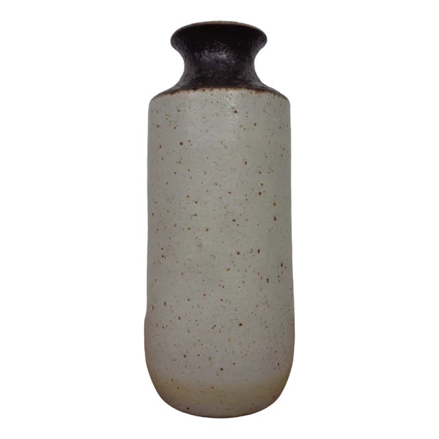 Minimalist Stoneware Vase by Bruno Gambone, Italy, 1970s For Sale