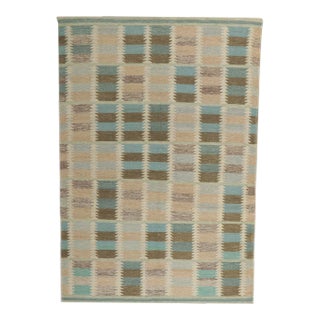 Swedish Inspired Kilim Rug - 06'00 X 08'09 For Sale