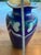 1983 Grant Randolph Feather and Heart Glass Vase For Sale - Image 10 of 12