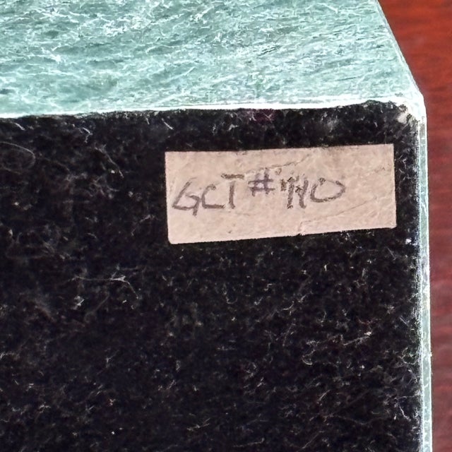 10" Neoclassical Style Green Marble Obelisk For Sale - Image 16 of 17