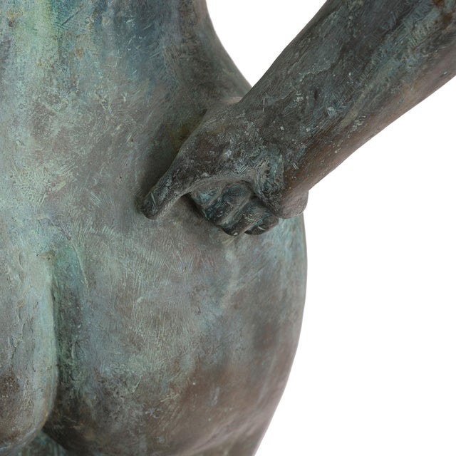 Karl-Heinz Krause, Large Torso Sculpture, 1968, Bronze For Sale - Image 9 of 11