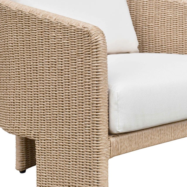 2020s Alexa Cream Outdoor Armchair For Sale - Image 5 of 7