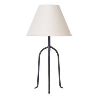 Contemporary Panoplie Large Iron Tripod Lamp For Sale