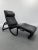 Sinus Lying Leather Black Chair from Westnofa, 1970s For Sale - Image 4 of 12
