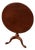 Antique English Mahogany Queen Anne Tilt Top Tea Table, Circa 1800–1820s For Sale