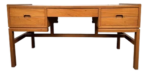 Mid-Century Teak Desk by Arne Wahl Iversen