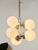 Italian Vintage Chrome Pendant Chandelier For Sale In Los Angeles - Image 6 of 7