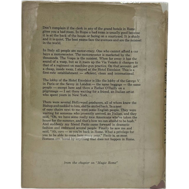 Italian Holiday by Ludwig Bemelmans 1961 Book 1st Edition Hardcover For Sale - Image 11 of 12