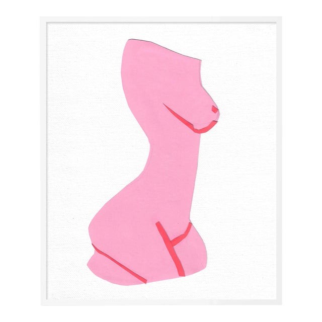 Fair Lady 3 by Virginia Chamlee in White Framed Paper, Small Art Print For Sale