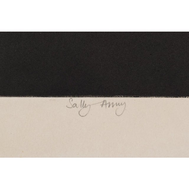 Gray Margaret Sheaff, Sally Army, Etching on Paper, Framed For Sale - Image 8 of 11