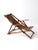 Mid Century Striped Deck Chair For Sale - Image 11 of 13