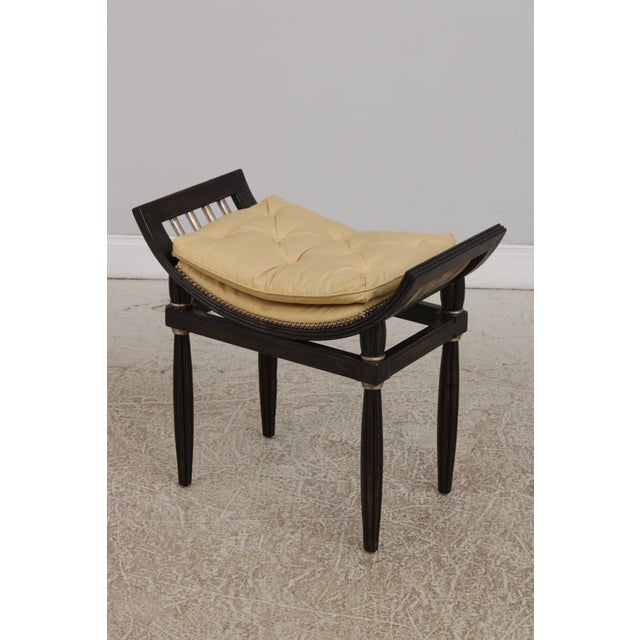 Age: Approx: 20 Years Old Details: Factory Distressed Quality Construction Message Us About Reupholstery Ebony & Bronze...