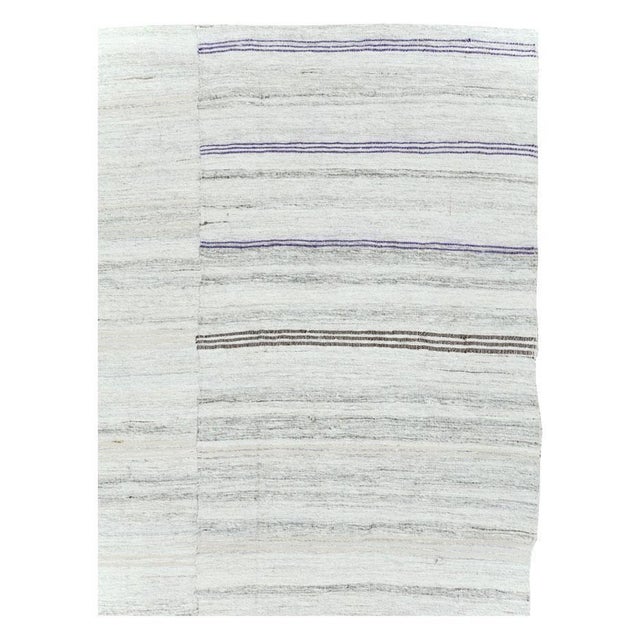 Modern Galerie Shabab Collection Mid-20th Century Handmade Turkish Flatweave Kilim Accent Rug For Sale - Image 3 of 10